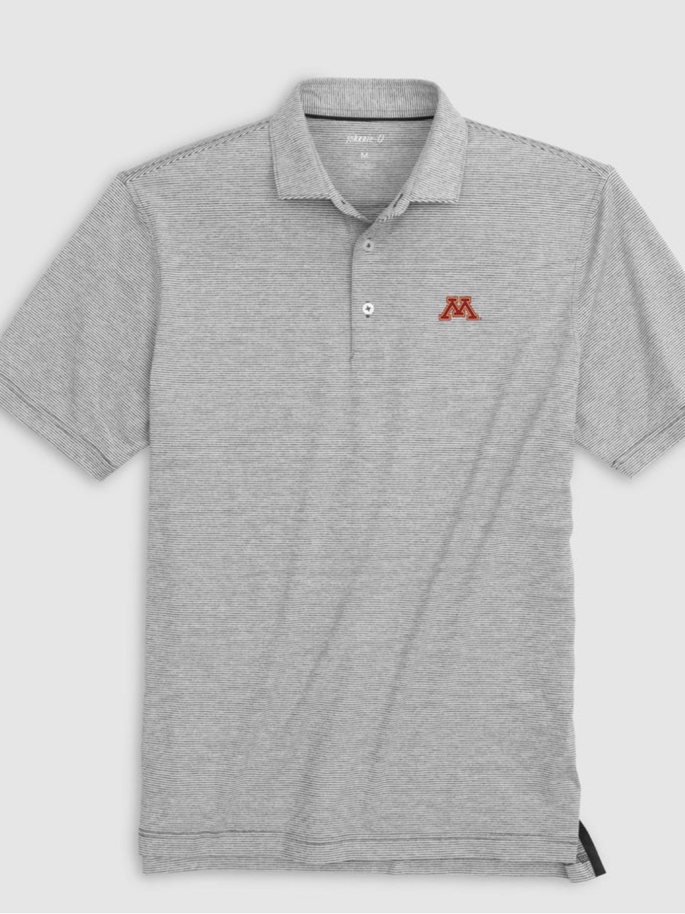 NEW⭐️Johnnie-O UniversityofMinnesota Lyndonn Striped Jersey Performance Polo$135